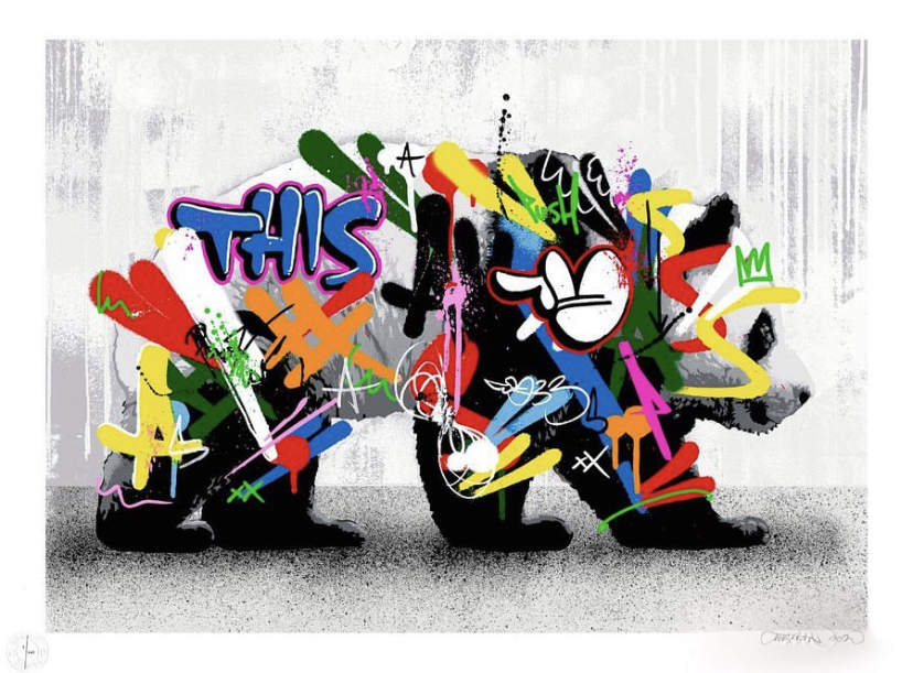 Product | 'The Giant Panda' Print , Martin Whatson 2020