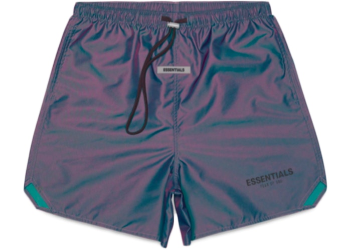 Product | FEAR OF GOD ESSENTIALS Volley Shorts Iridescent