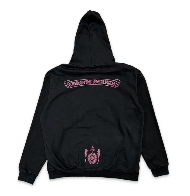 コラボ◆Chrome Hearts x Foti Skeleton WEB限定パーカー BLACK コラボ◇Chrome Hearts x Foti Skeleton WEB限定パーカー BLACK