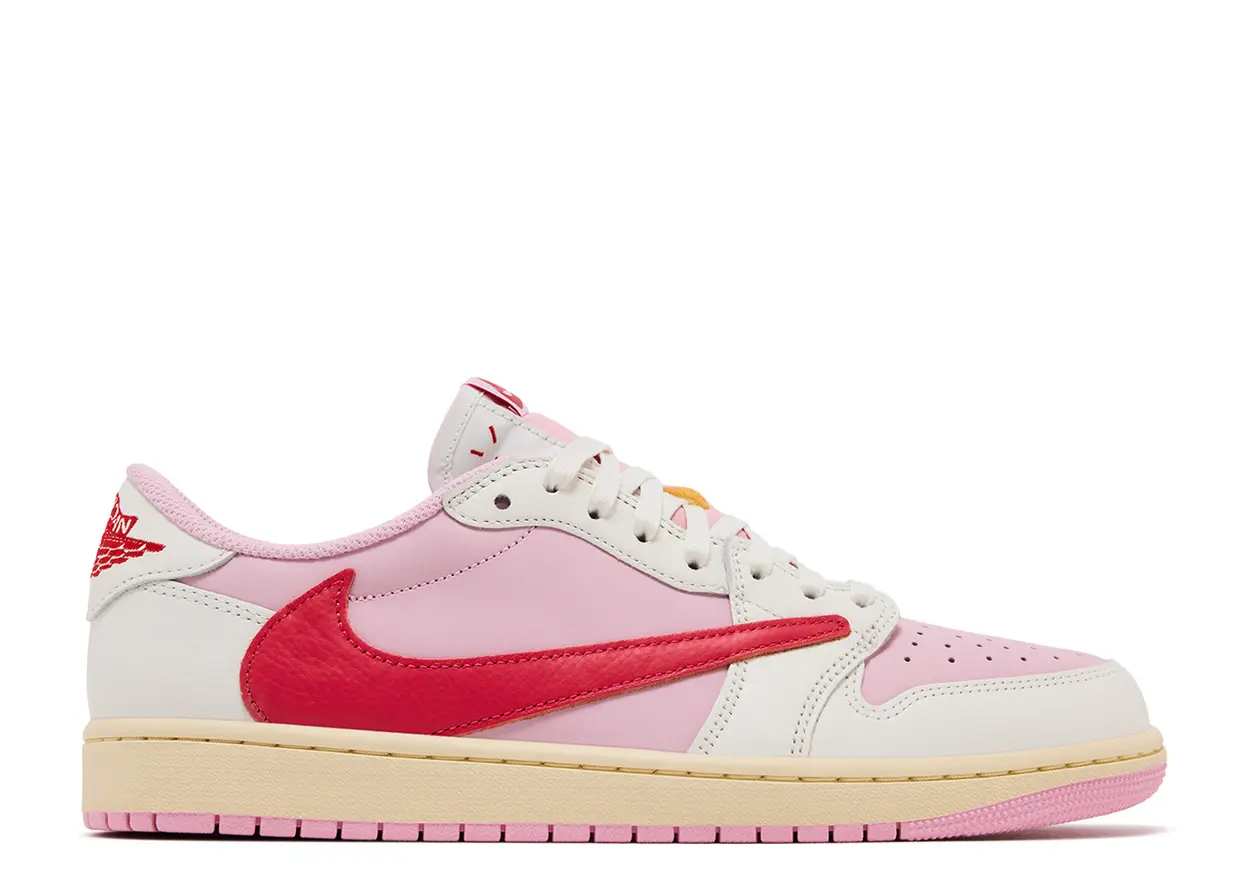 Product | Jordan 1 Retro Low OG SP Travis Scott Sail Tropical Pink