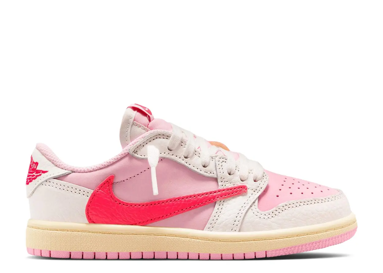 Product | Jordan 1 Retro Low OG SP Travis Scott Sail Tropical Pink